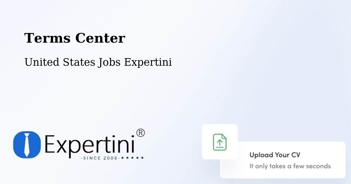 Terms of Service – Fairfax - United States Jobs Expertini